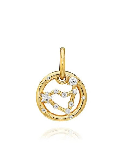 Capricorn Zodiac Dangle Bracelet Charm Gold - PANDORA - BALAAN 2