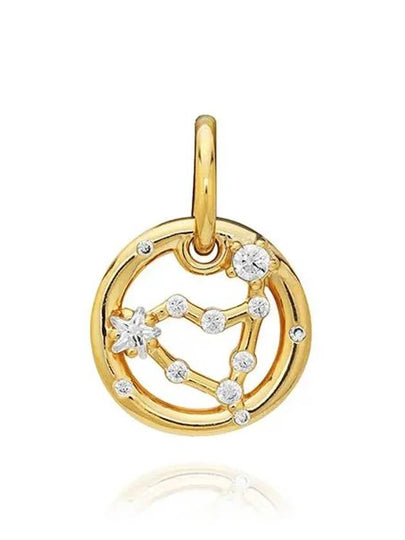 Capricorn Zodiac Dangle Bracelet Charm Gold - PANDORA - BALAAN 2