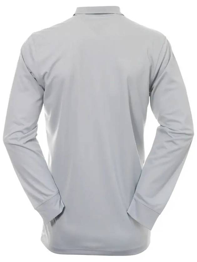 Dri Fit Victory Long Sleeve Polo Shirt Grey - NIKE - BALAAN 3