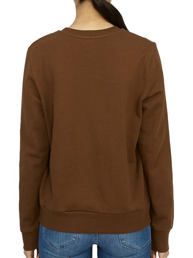 VPC Logo Sweatshirt Brown - A.P.C. - BALAAN 7