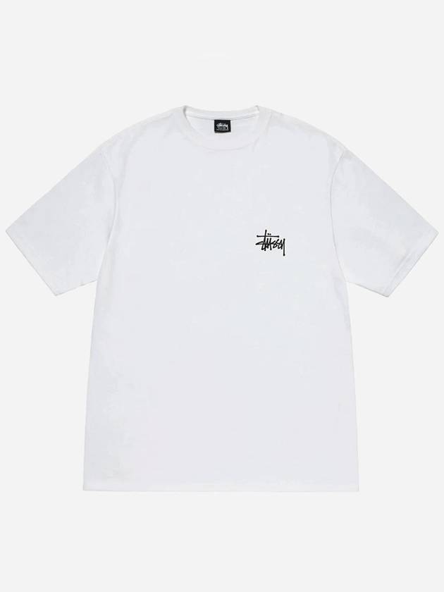 Basic t shirt white 2023 - STUSSY - BALAAN 2