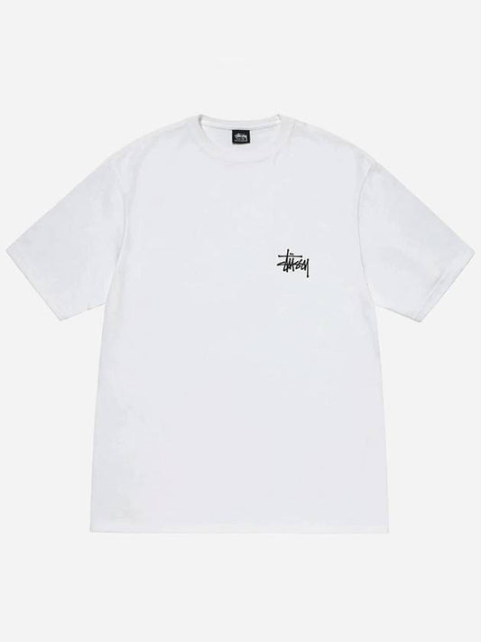 Basic t shirt white 2023 - STUSSY - BALAAN 2