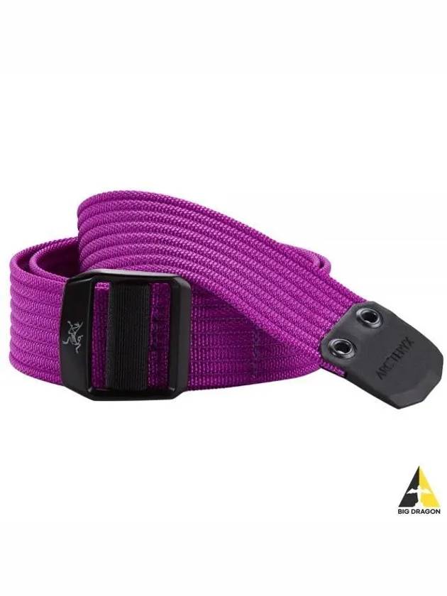 Conveyor Bird Logo Metal 38mm Fabric Belt Purple - ARC'TERYX - BALAAN 2