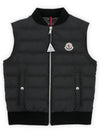 Kids OLU Lightweight Padded Vest Black 1A00059 54A81 999 8 10A - MONCLER - BALAAN 1