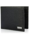 Men's Classic Logo Half Wallet Black - SALVATORE FERRAGAMO - BALAAN 2