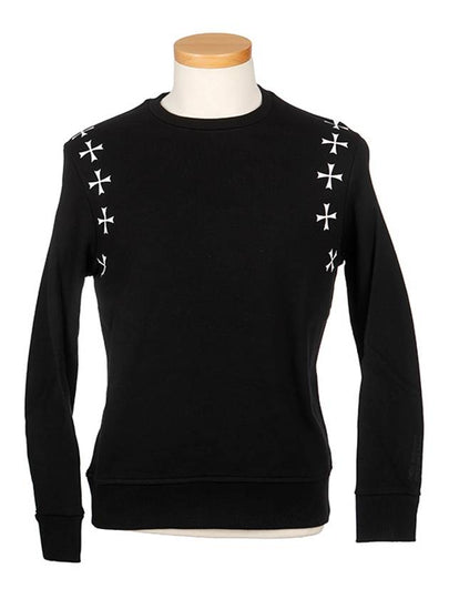 Multi Star Sweatshirt Black - NEIL BARRETT - BALAAN 2