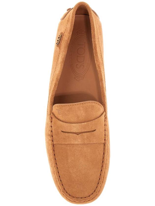 men's suede leather loafers in cognac - TOD'S - BALAAN 2