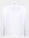 Embroidered EKD Logo Sweatshirt White - BURBERRY - BALAAN 2