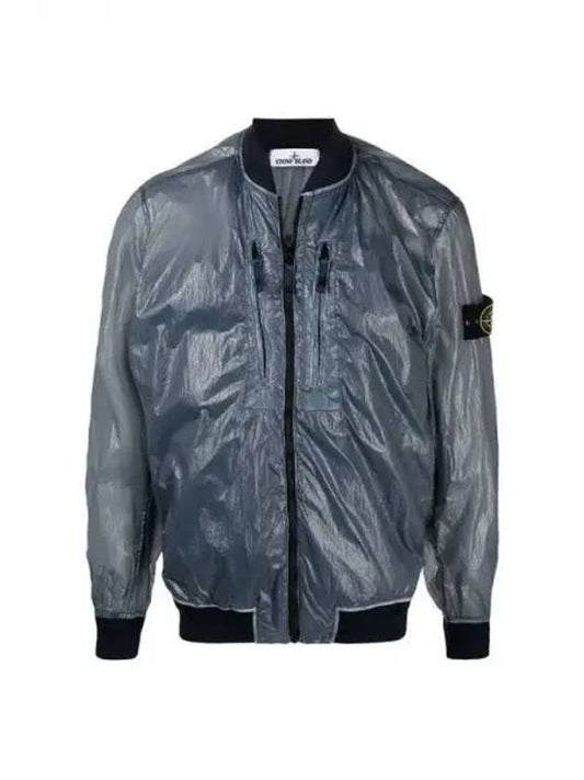 Wappen Lucido TC Zip-up Bomber Jacket Navy - STONE ISLAND - BALAAN 2