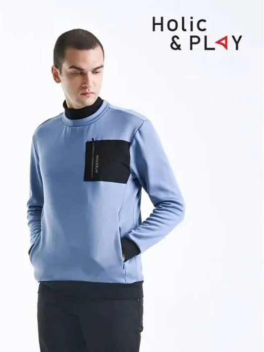 brushed long-sleeved T-shirt-HB4MTS001BK - HOLIC&PLAY - BALAAN 2