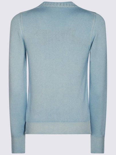 Cruciani Light Blue Wool Knitwear - CRUCIANI - BALAAN 2