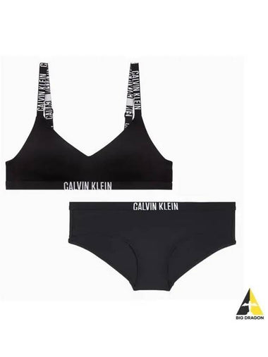 UNDERWEAR Women s Intense Power Micro AF Bralette H E Set Black - CALVIN KLEIN - BALAAN 1