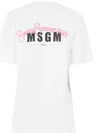 12th Anniversary Back Logo Printing T-Shirt 3042MDM206 217498 01 - MSGM - BALAAN 2