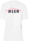 12th Anniversary Back Logo Printing T-Shirt 3042MDM206 217498 01 - MSGM - BALAAN 1