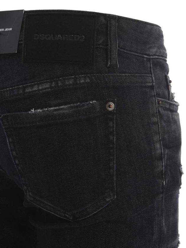 Clean Wash Jennifer Jeans Black - DSQUARED2 - BALAAN 5