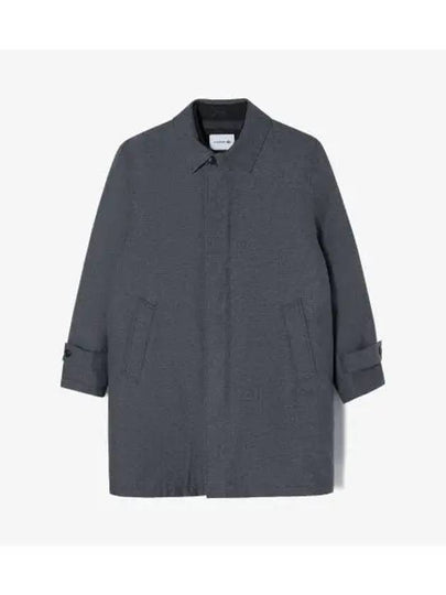 Men s 3 IN 1 down coat charcoal gray - LACOSTE - BALAAN 1