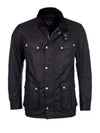 Duke Wax Button Jacket Black - BARBOUR - BALAAN 2