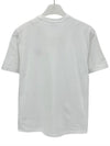 Double Heart White Short Sleeve TShirt T288 - COMME DES GARCONS - BALAAN 3