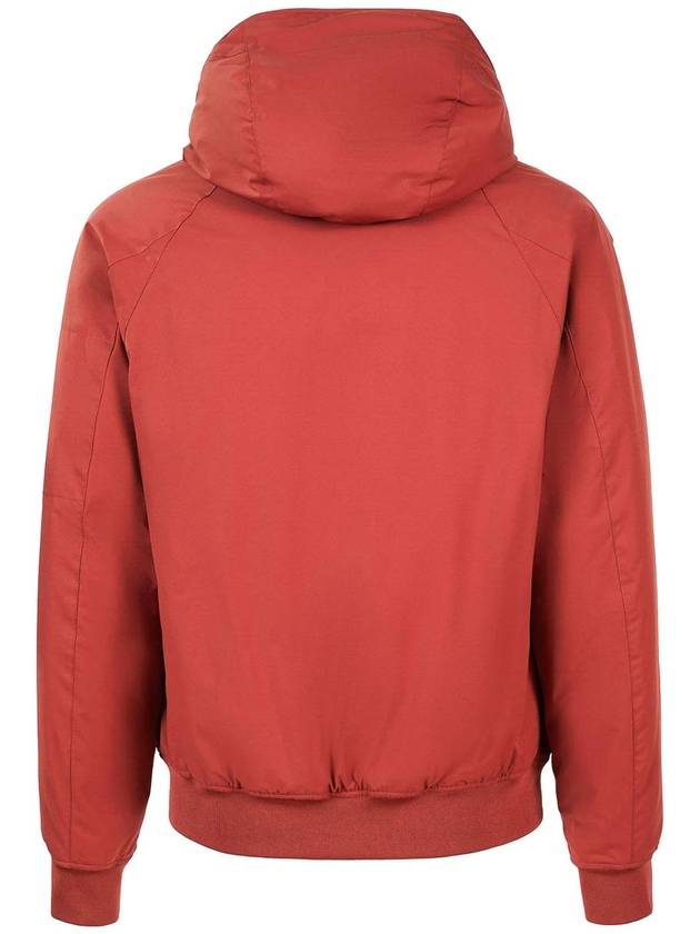 Pro-Tech Ribbed Hooded Jacket Red - CP COMPANY - BALAAN 4