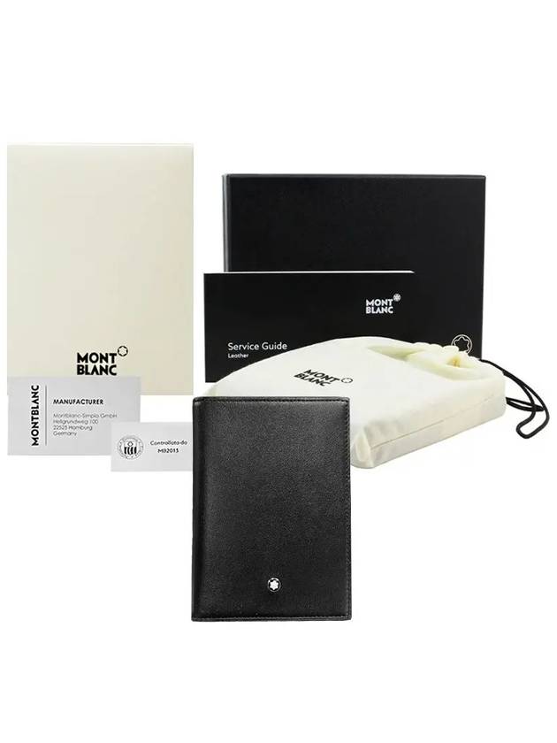 Meisterstuck 4cc Half Wallet Black - MONTBLANC - BALAAN 10