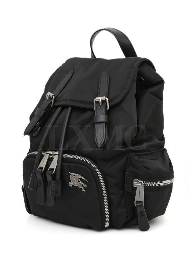 Backpack technical small black nylon mini bag 8006716 - BURBERRY - BALAAN 2