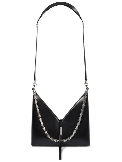 Cutout G Cube Small Chain Shoulder Bag Black - GIVENCHY - BALAAN 2