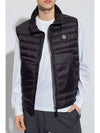 Wappen Patch Ripstone Nylon Padding Vest Black - STONE ISLAND - BALAAN 4