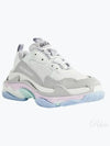 Triple S low-top sneakers white gray - BALENCIAGA - BALAAN 2