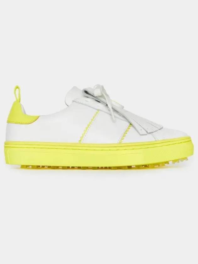 Contrast Accent Kiltie Durf Golf Spikeless Yellow White - G/FORE - BALAAN 2