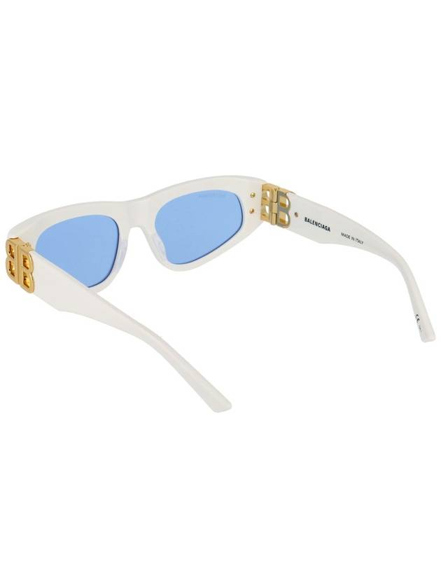 Eyewear BB0095S Dynasty D Frame Sunglasses White - BALENCIAGA - BALAAN 5