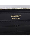 Quilted Lambskin Lola Zipper Round Long Wallet Black - BURBERRY - BALAAN.