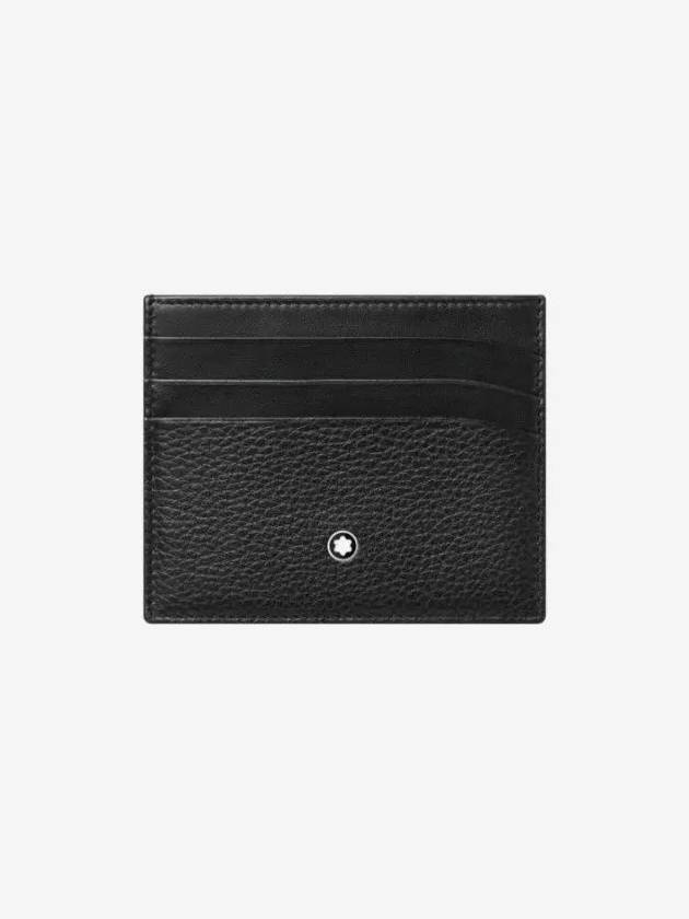 Meistert ck Soft Grain 6cc Card Wallet Black - MONTBLANC - BALAAN 4