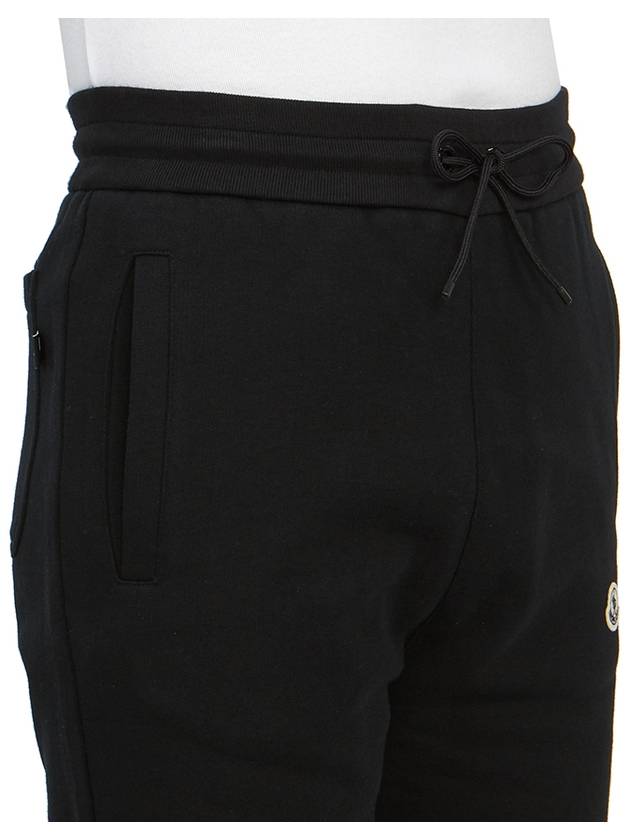 Jersey Bermuda Shorts Black - MONCLER - BALAAN 10