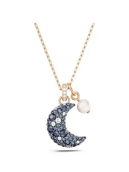 Moon Necklace Rose Gold - SWAROVSKI - BALAAN 2