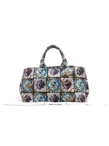 flower tote bag - PRADA - BALAAN 1