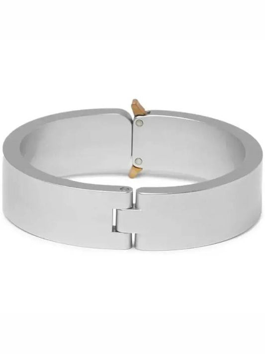 Alix push clasp silvertone bangle bracelet - 1017 ALYX 9SM - BALAAN 2