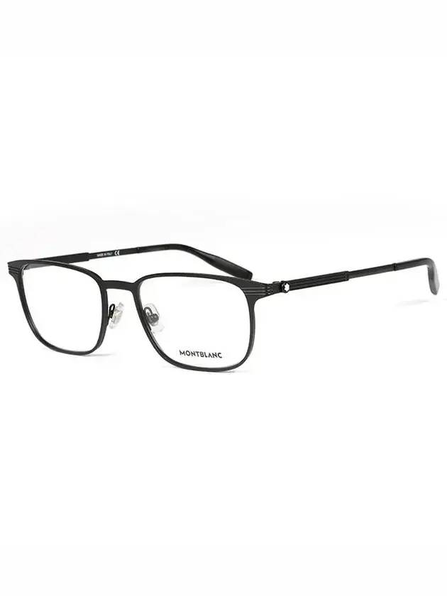 Eyewear Square Metal Glasses Black - MONTBLANC - BALAAN.