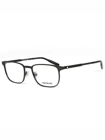 Eyewear Square Metal Glasses Black - MONTBLANC - BALAAN.