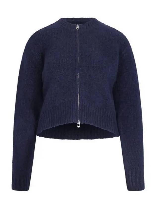 Plaisir Zip-Up Cardigan Navy - PALOMA WOOL - BALAAN 1