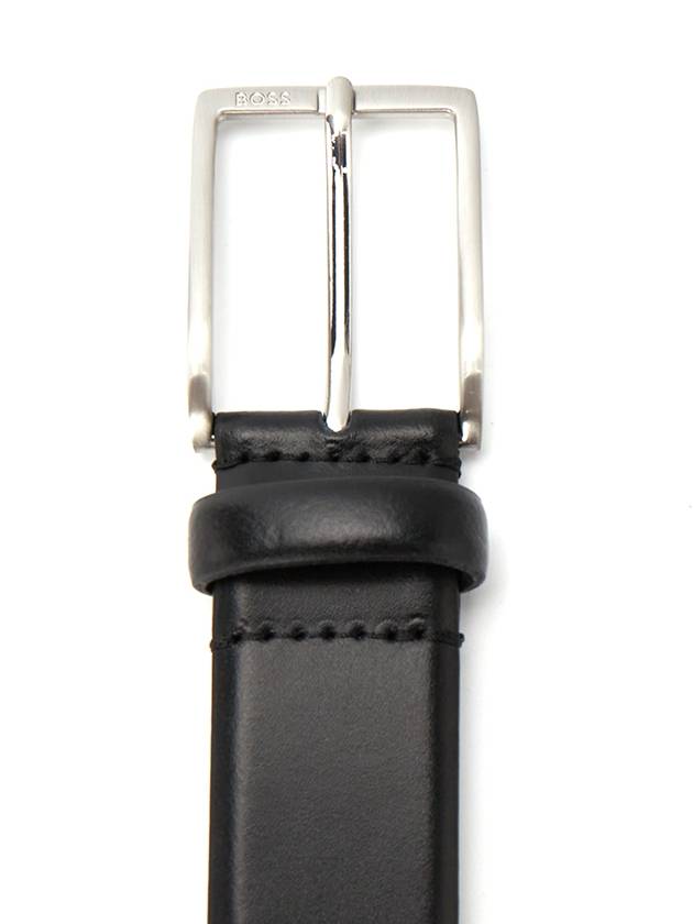 Logo Leather Belt Black - HUGO BOSS - BALAAN 6