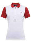 Women's Antonia Golf PK Shirt White - J.LINDEBERG - BALAAN 2