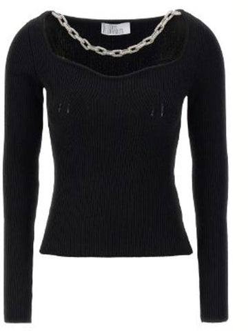 Giuseppe Di Morabito Jewel Chain Sweater - GIUSEPPE DI MORABITO - BALAAN 1