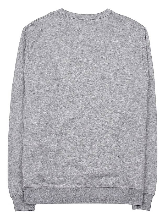 Light Fleece Sweatshirt Grey Melange - CP COMPANY - BALAAN 3