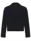 Tailored Pleated 2 Jacket Black - ISSEY MIYAKE - BALAAN 2