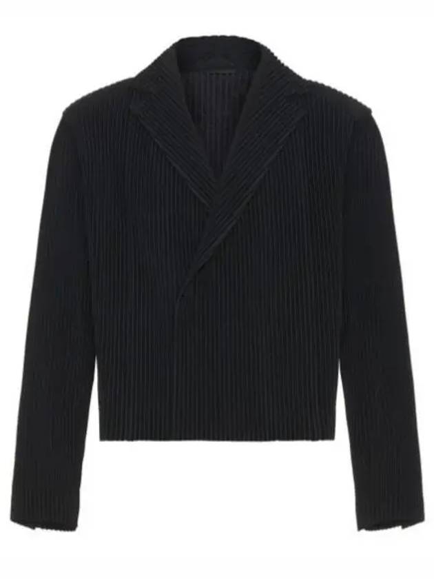 Tailored Pleated 2 Jacket Black - ISSEY MIYAKE - BALAAN 2