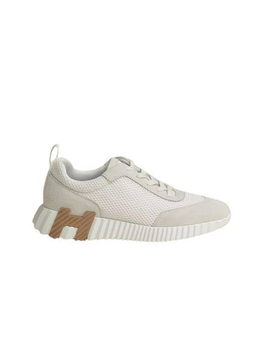 Bouncing Low Top Sneakers Blanc - HERMES - BALAAN 1