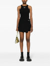 Embroidered Logo Sleeveless Black - MSGM - BALAAN 3