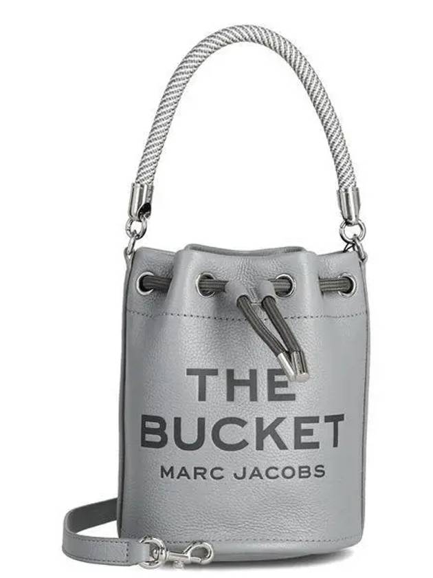 The Leather Bucket Bag Grey - MARC JACOBS - BALAAN 2