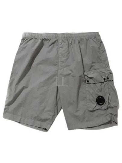 Lens Wappen Nylon Swim Shorts Grey - CP COMPANY - BALAAN 2