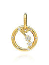 Aries Zodiac Dangle Bracelet Charm Gold - PANDORA - BALAAN 4